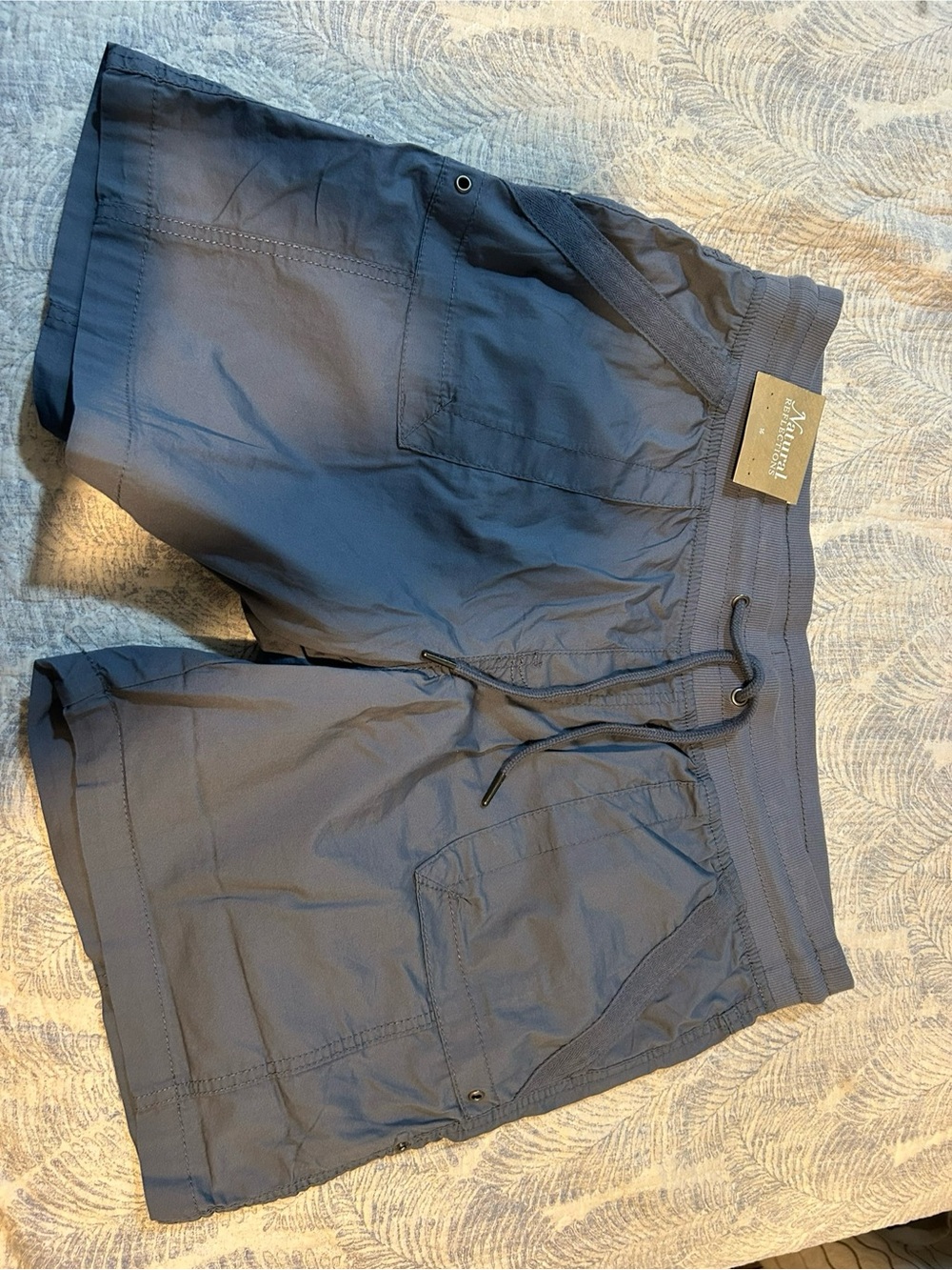 Natural Reflections Navy Blue Women's Hybrid Shorts